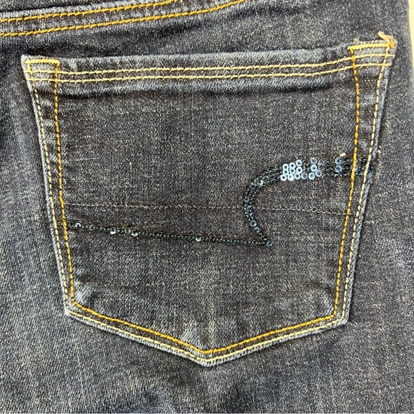 2012 Size 12 American Eagle Skinny Kick Jean 12 stretch - Picture 7 of 16